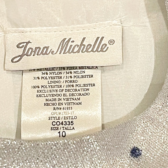 Jona Michelle Girl Formal Dress Size 10 - Picture 7 of 8